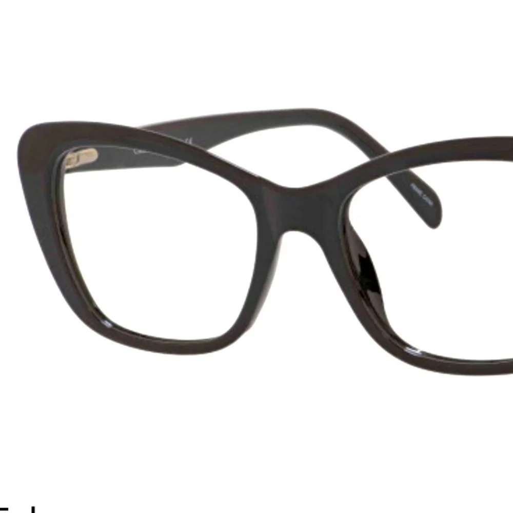 Enhance EN4165 Eyeglasses Fames RX-able. Black NWT